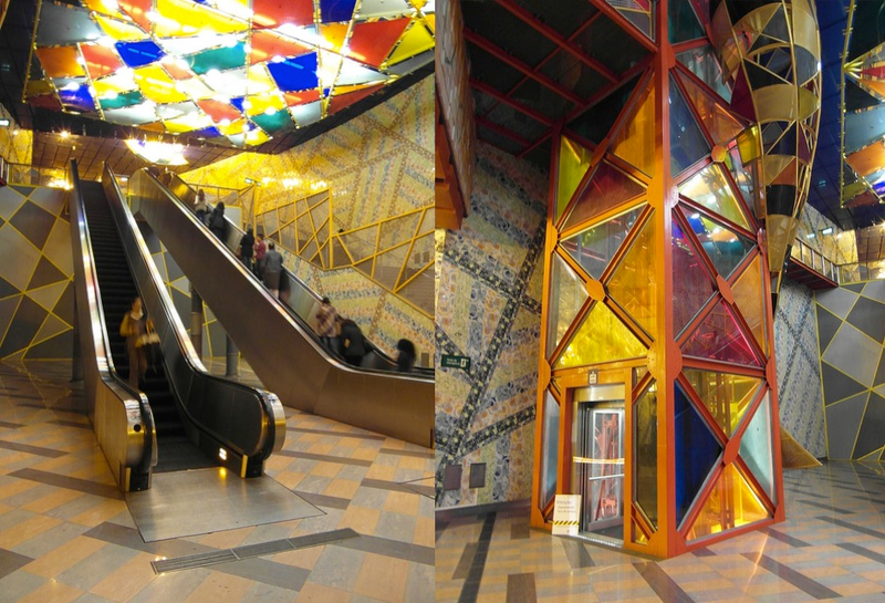 Illustration for article titled Eye-Poppingly Gorgeous Underground Stations from Around The World